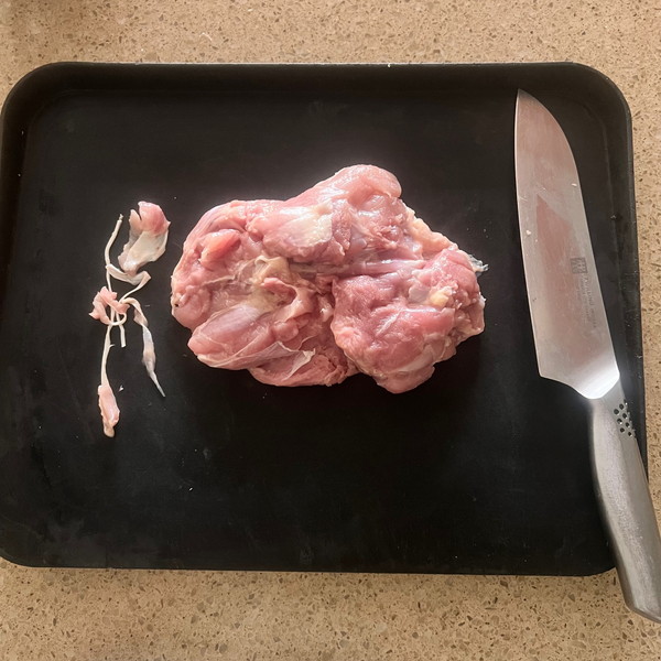 1　鶏もも肉のソテー