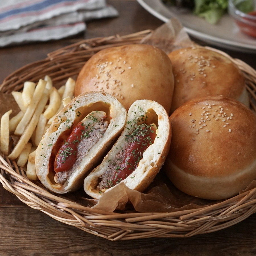 海外で話題!包んで作るクローズドバーガー|食べやすい進化系ハンバーガー