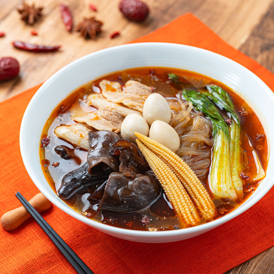 お家で作れる本格麻辣湯(マーラータン)