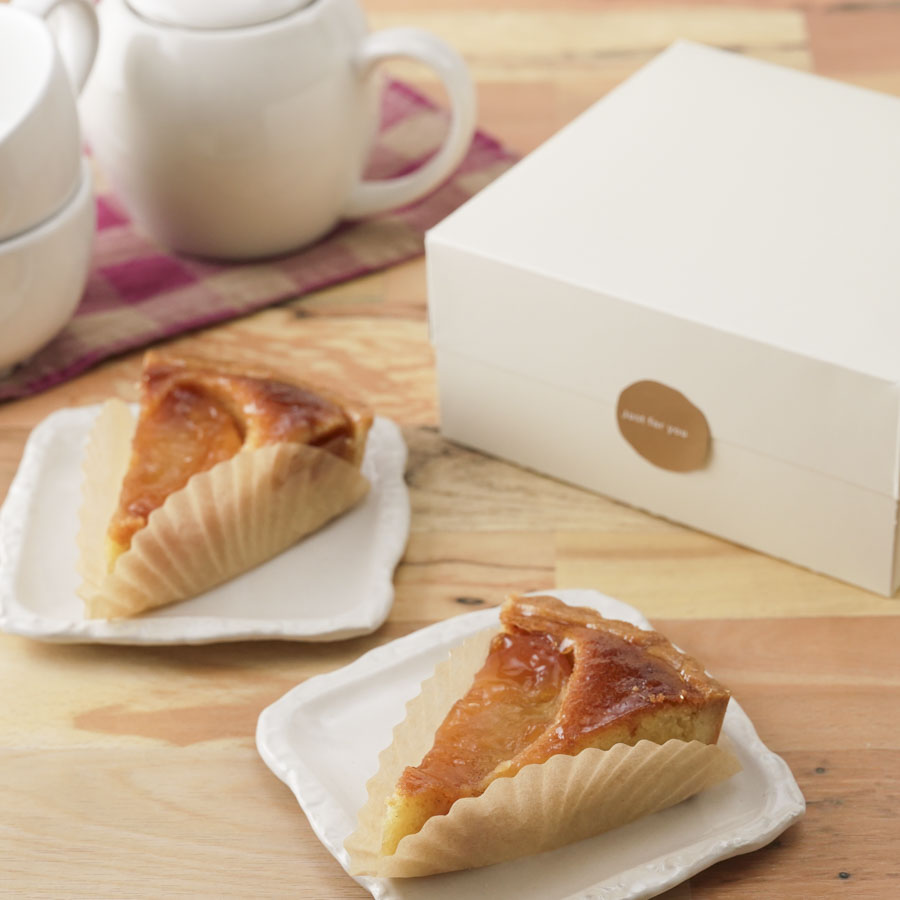 カットタルトのラッピング