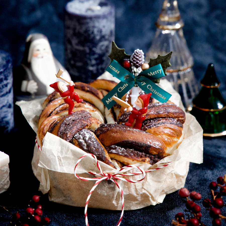 丸型バブカのラッピング