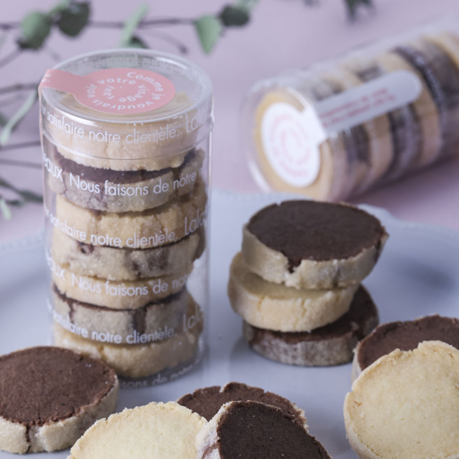 ディアマンクッキーが映える!クリアケースのスタッキングラッピング