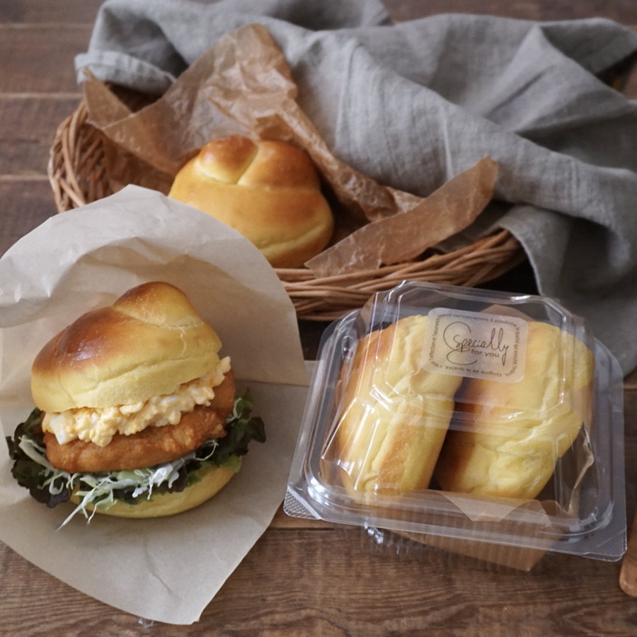 ランチにピッタリ!バーガーラッピング